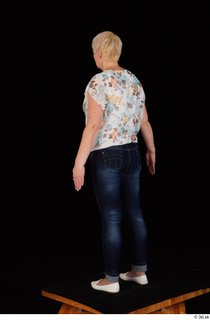  Carly blossom top dressed jeans standing white shoes whole body 0004.jpg